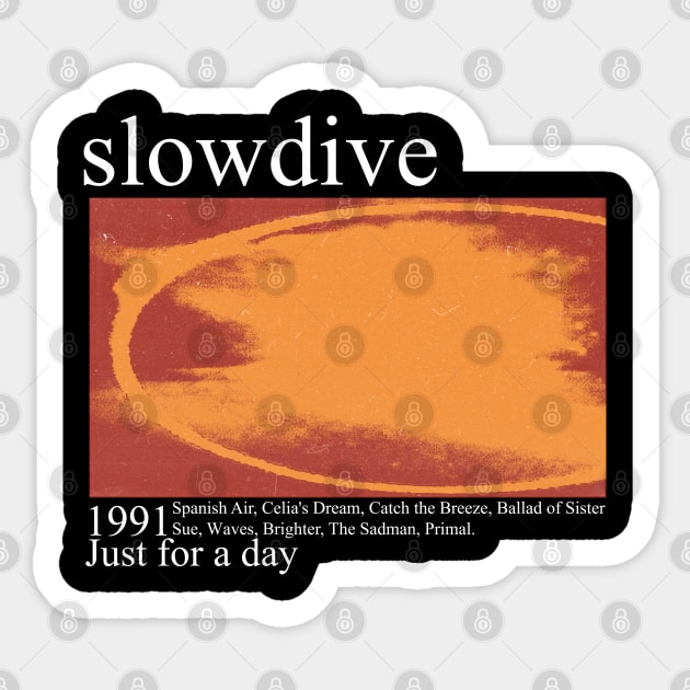 vintage slowdive // fanart Sticker by psninetynine